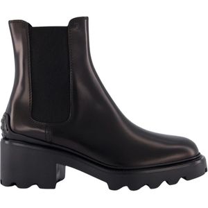Tod's, Schoenen, Dames, Zwart, 40 EU, Dames Gomma Carro T60 08D Schoenen