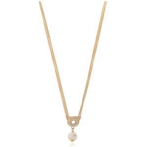 Salvatore Ferragamo, Accessoires, Dames, Geel, ONE Size, Hangerketting