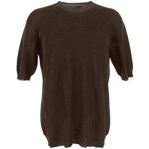 UMA Wang, Truien, Heren, Bruin, S, Heren Mode T-shirt