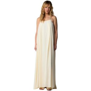 Kocca, Kleedjes, Dames, Beige, S, Elegante Avondjurk