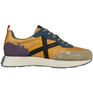 Munich, Schoenen, Heren, Veelkleurig, 41 EU, Leer, Sportieve Elegantie Xemine Road Schoenen