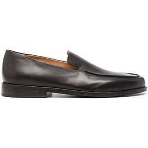 Marsell, Schoenen, Heren, Bruin, 43 EU, Leer, Cederbruine Leren Instappers