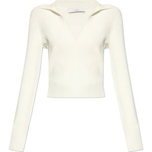 Iro, Truien, Dames, Beige, L, Wol, V-hals Truien
