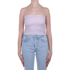 Levi's, Tops, Dames, Paars, S, Katoen, Tanktop