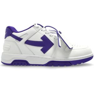 Off White, Schoenen, Dames, Wit, 36 EU, Leer, Sportschoenen Buiten Kantoor