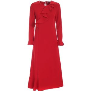 Vivetta, Kleedjes, Dames, Rood, S, Maxi Kleedjes