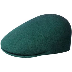 Kangol, Accessoires, Dames, Groen, L, Wol, Groene Wollen Blend Ergonomische Pet