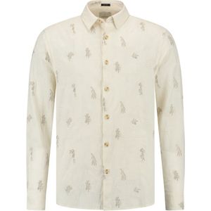 Dstrezzed, Overhemden, Heren, Beige, S, Casual Overhemd
