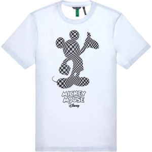 Antony Morato, Tops, Heren, Wit, XL, Katoen, Mickey Mouse T-shirt