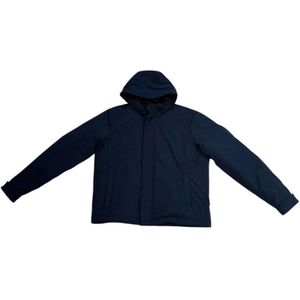 Fay, Jassen, Heren, Blauw, 2Xl, Plume Windbreaker Jas