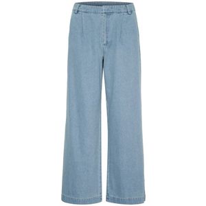 Saint Tropez, Jeans, Dames, Blauw, XL, Katoen, Rookblauwe Casual Broek