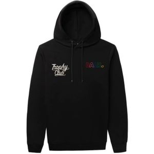 Balr., Sweatshirts & Hoodies, Heren, Zwart, L, Stijlvolle heren hoodie