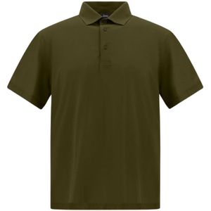 Herno, Tops, Heren, Groen, L, Katoen, Poloshirt