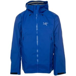Arc'teryx, Jassen, Heren, Blauw, L, Lichtgewicht Waterdichte Hoodie Jacket