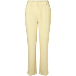 RUE de Femme, Broeken, Dames, Geel, L, Luxy New Mea Broek Soft Geel