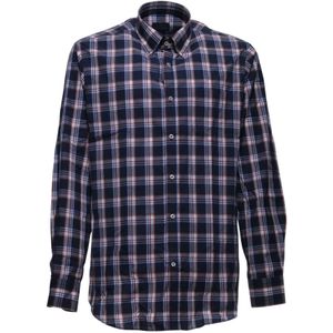 Paul & Shark, Overhemden, Heren, Blauw, L, Katoen, Stijlvol Overhemd