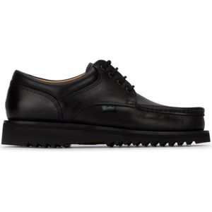 Paraboot, Schoenen, Heren, Zwart, 41 1/2 EU, Stijlvolle Veterschoenen