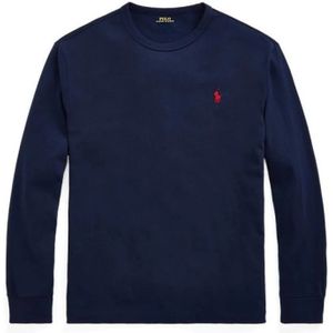 Polo Ralph Lauren, Tops, Heren, Blauw, 2Xl, Katoen, Casual Katoenen T-shirt