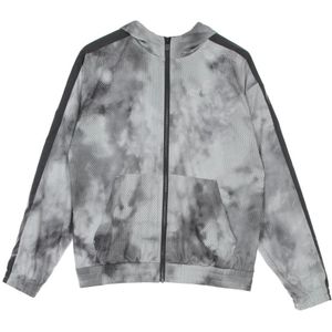 Nike, Jassen, Dames, Grijs, S, Polyester, Sportswear Icon Clash Jack Mesh