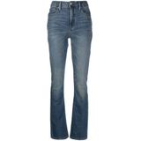 Ralph Lauren, Jeans, Dames, Blauw, M, Katoen, Boot Leg Jeans met Volledige Lengte