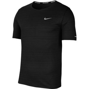 Nike - Dri-FIT Miler Running Top - Hardloopshirt Zwart