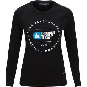 Peak Performance  - Wmns FWT Crew - Zwarte Freeride Sweater