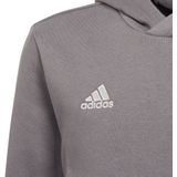 adidas - Entrada 22 Hoodie Youth - Grijze Trui Kids