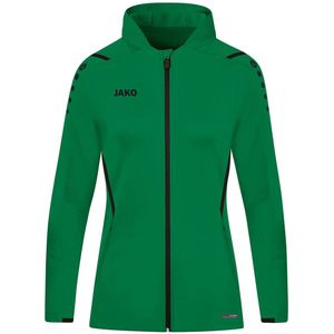 Jako - Challenge Jacket - Groen Trainingsjack Dames