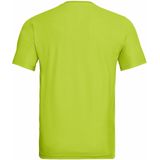Odlo - Element Light Print T-shirt  - Geel Hardloop T-shirt