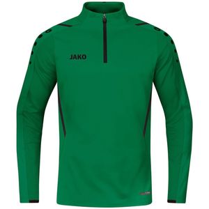 Jako - Ziptop Challenge - Groene Longsleeve Heren