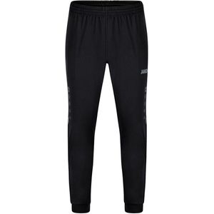 Jako - Polyester Pants Challenge - Zwart/grijze Trainingsbroek