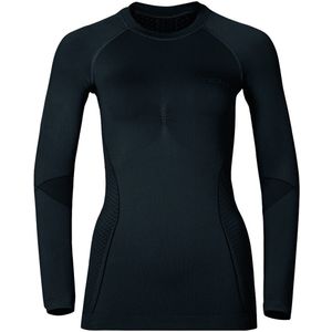 Odlo - Performance Warm Sports Underwear Longsleeve - Zwart Ondershirt Dames