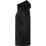 Jako - Casual Zip Jacket Challenge - Zwart Vest