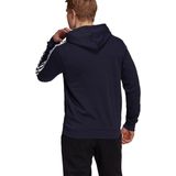 adidas - Essentials Fleece 3S Hoodie - Blauwe Hoodie