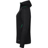 Jako - Casual Zip Jacket Challenge Women - Zwart Vest