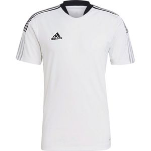 adidas - Tiro 21 Training Jersey - Wit Voetbalshirt