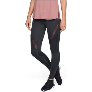 Under Armour - Misty Embroidered Legging - Zwarte Tights