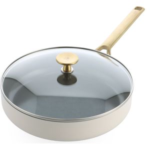 BK - Sublime - Hapjespan - Crème - Keramische Antiaanbaklaag - 28 cm