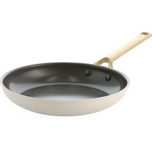 BK - Sublime Koekenpan - Crème - 24 cm - PFAS-vrije Thermolon Antiaanbaklaag