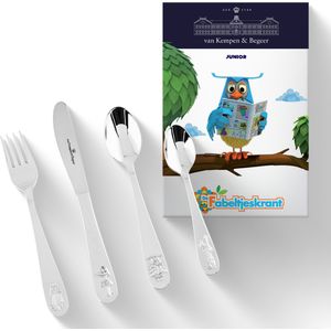 Kinderbestek De Fabeltjeskrant 4 Delig