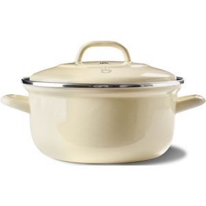 BK Indigo Braadpan - Ø 26 cm/5,2 l - Crème - Inductie