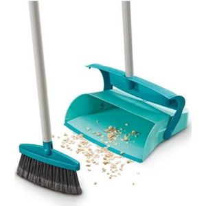 LEIFHEIT 41405 Set veegmachine met handvat en schep met deksel