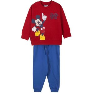 Joggingpak voor kinderen Mickey Mouse Rood Maat 5 Jaar