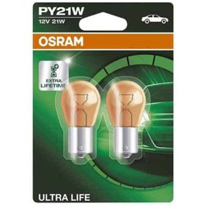 Gloeilamp voor de auto OS7507ULT-02B Osram OS7507ULT-02B PY21W 21W 12V (2 Onderdelen)