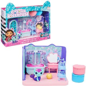 Gabby's Dollhouse Mercats Primp and Pamper Badroom