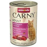 Kattenvoer Animonda Carny Kip Kalfsvlees Wild zwijn 400 g