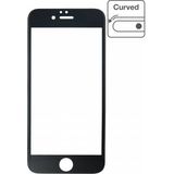 Mobilize Edge-To-Edge Glass Screen Protector Apple iPhone 6/6S Black Full Glue