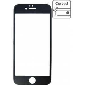 Mobilize Edge-To-Edge Glass Screen Protector Apple iPhone 6/6S Black Full Glue
