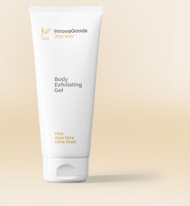 Exfoliërende Lichaamsgel Rice Joynew InnovaGoods 200 ml