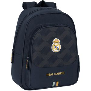 Schoolrugzak Real Madrid C.F. Marineblauw 27 x 33 x 10 cm